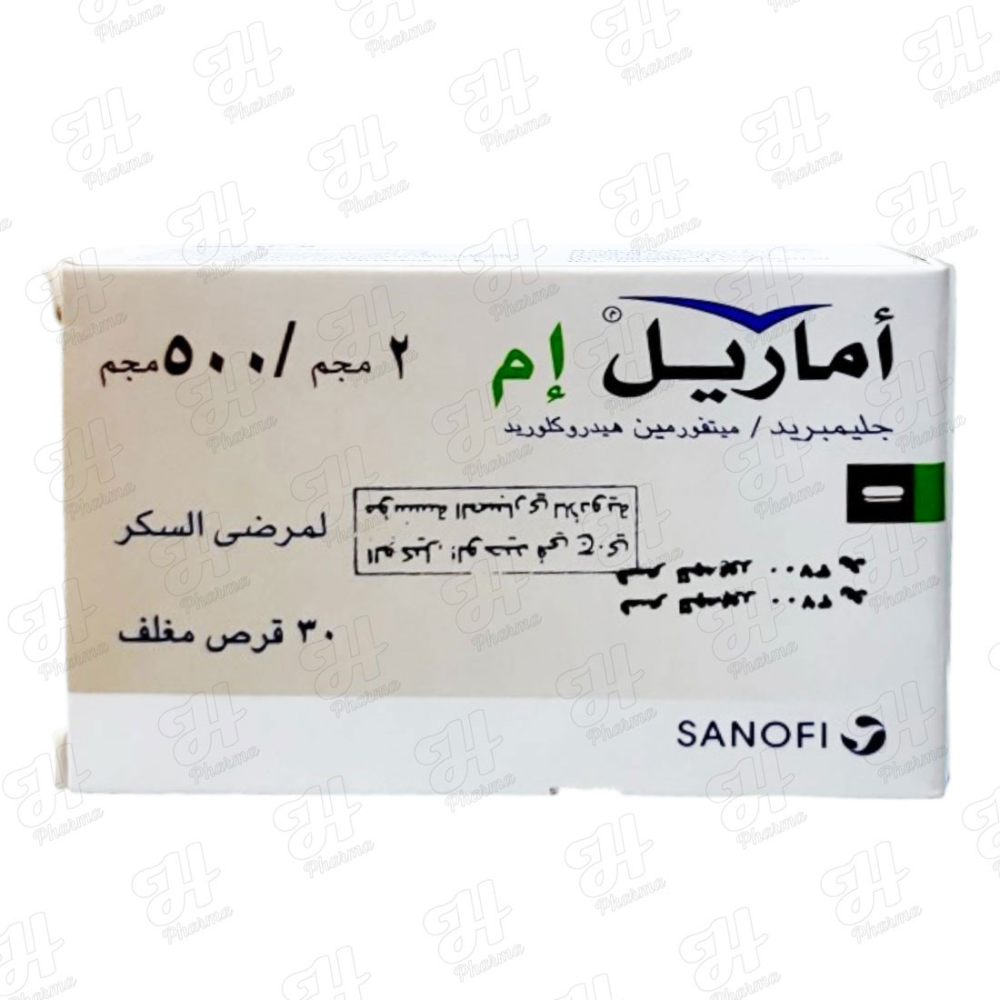 أماريل إم 2 مجم / 500 مجم 30 قرص × إي