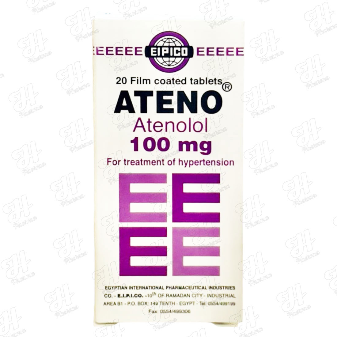 أتينو 100 مجم 20 قرص