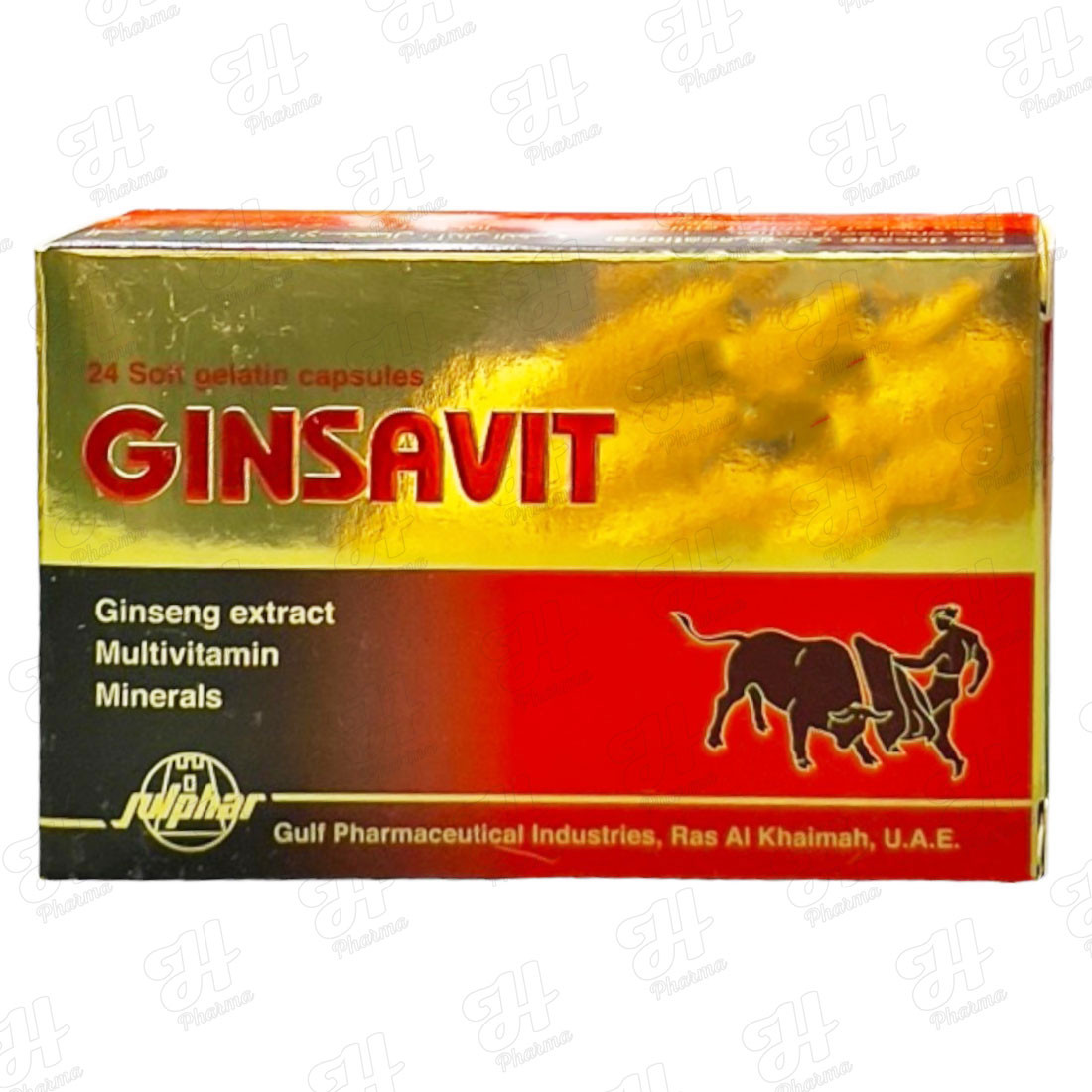 جينسافيت 24 كبسولة