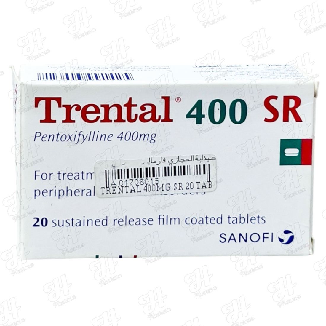 ترنتال 400 مجم 20 قرص