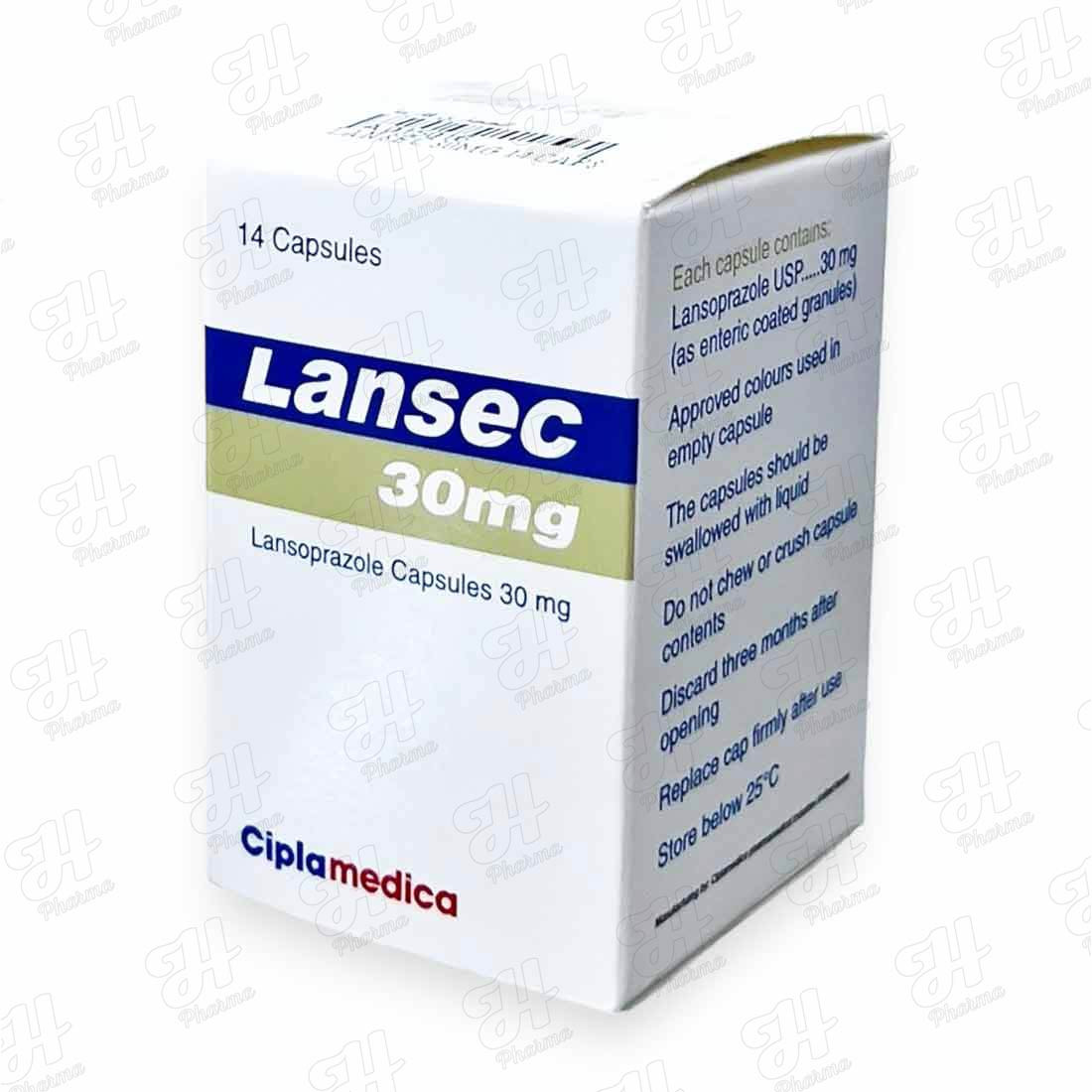 لانسيك 30 مجم 14 كبسولة