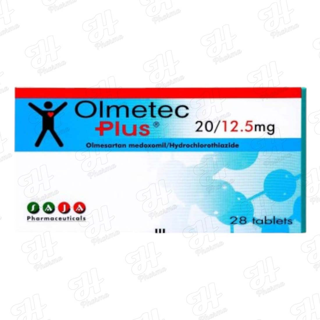 OLMETEC PLUS 20/12.5MG 28TAB الرافه
