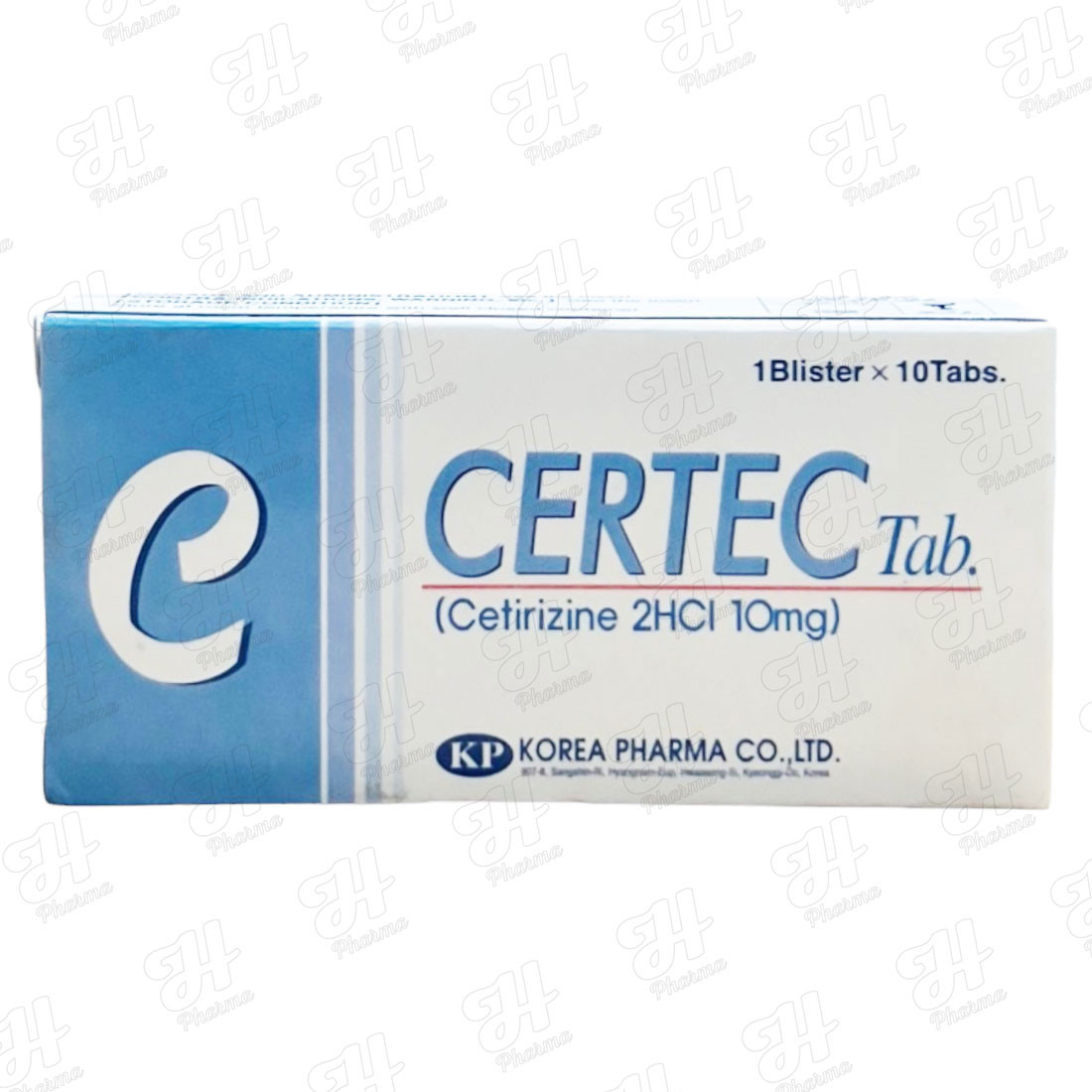 CERTEC 10 MG 10 أقراص الغزالي