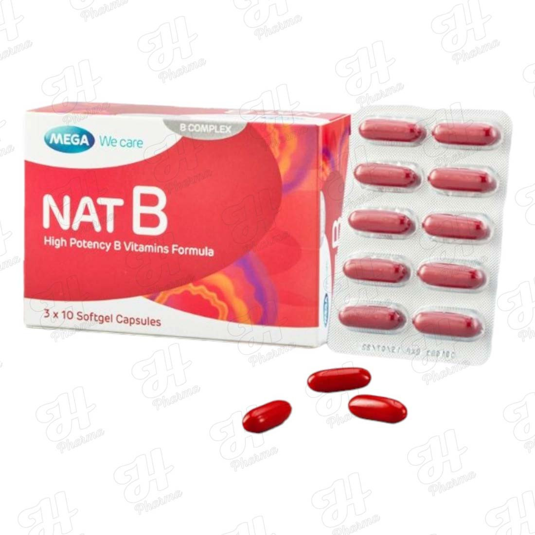 NAT B COMPLEX MEGA CAP TAB