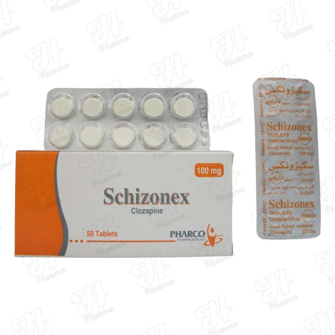 SCHIZONEX 100MG 50TAB
