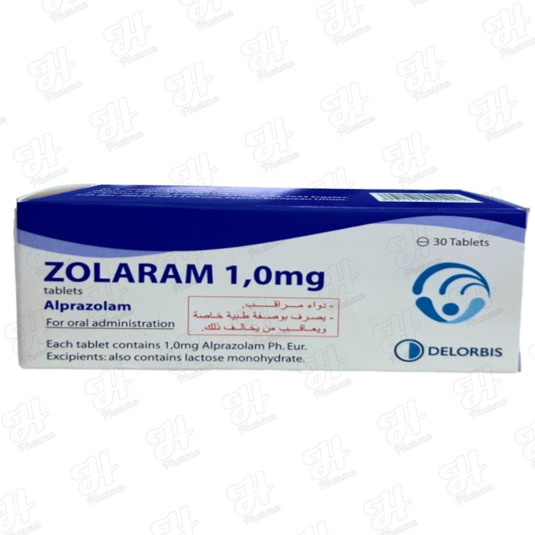 زولارام 1 مجم 30 قرص