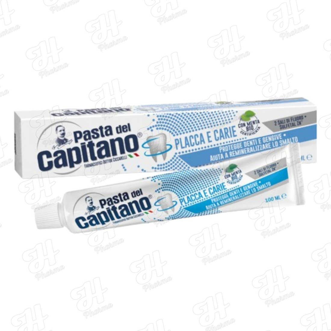 معجون Capitano PLACCA E CARIE ضداك ازرق