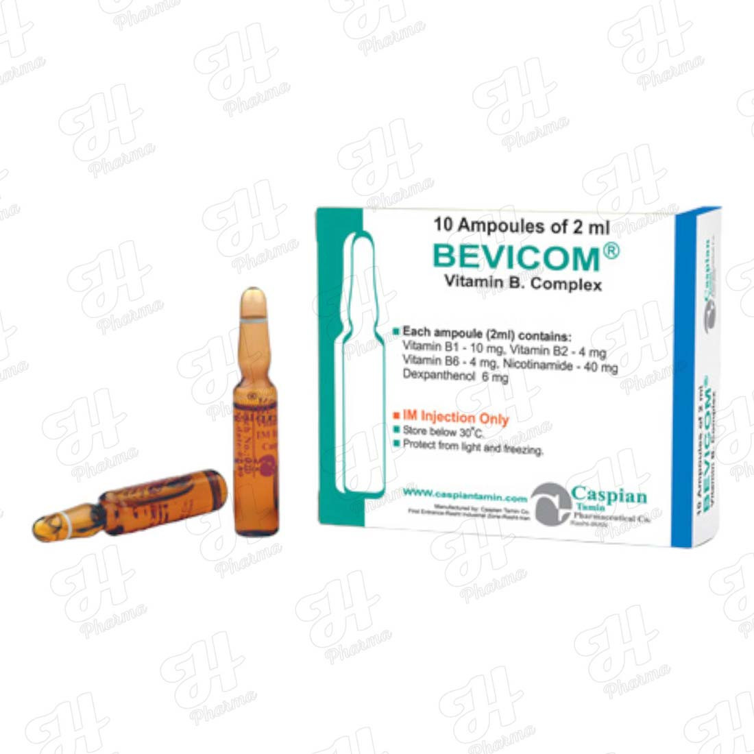 COMPLEX B INJECTION AMP ايفل فارما