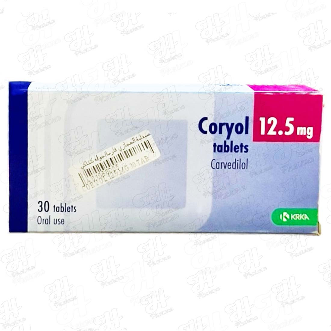 كوريول 12.5 مجم 30 قرص